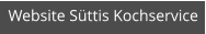 Website Süttis Kochservice